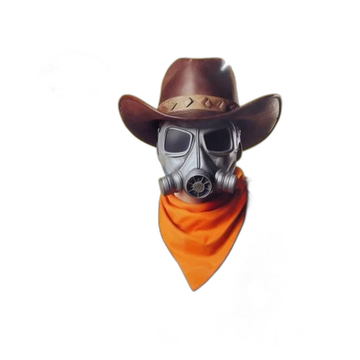 mask, face, hat, robot transparent PNG cut-out