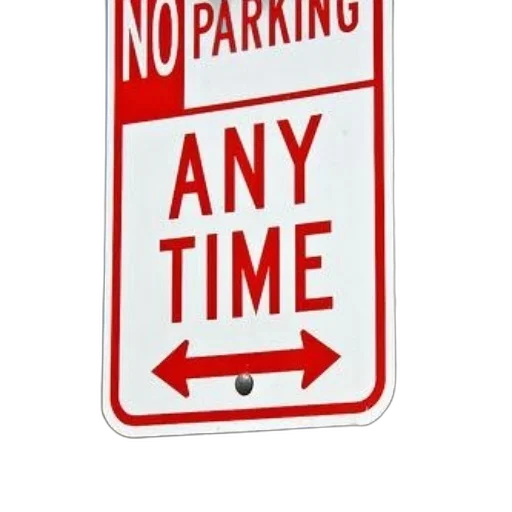 red, white, parking, any transparent PNG cut-out