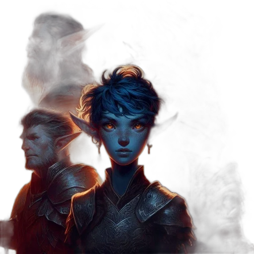 face, mask, concept art, fantasy art transparent PNG cut-out