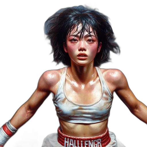 concept art, photorealistic, comic book art, oil painting transparent PNG cut-out