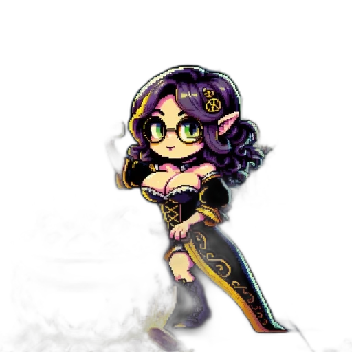 staff, fantasy art, pixel art, concept art transparent PNG cut-out