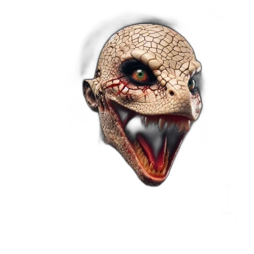 mask, face, creature, dragon transparent PNG cut-out