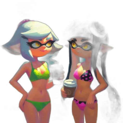 dress, concept art, vaporwave, 3d render transparent PNG cut-out