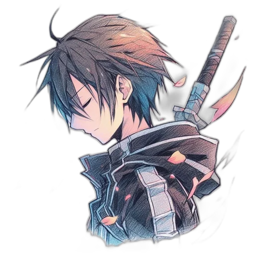 sword, staff, weapon, pixel art transparent PNG cut-out
