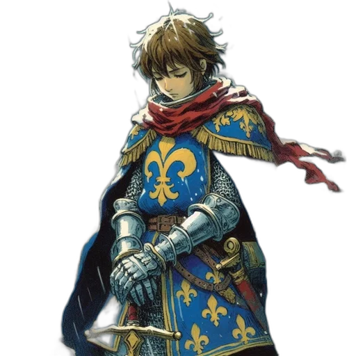 sword, weapon, staff, crown transparent PNG cut-out