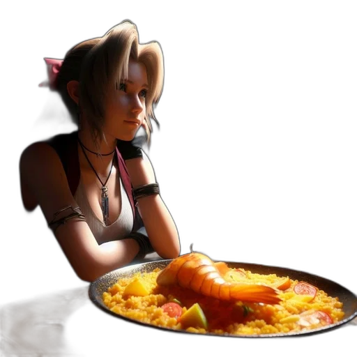 food, 3d render, concept art, fantasy art transparent PNG cut-out