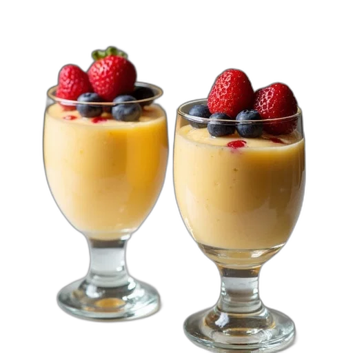 food, 3d render, two, dessert transparent PNG cut-out