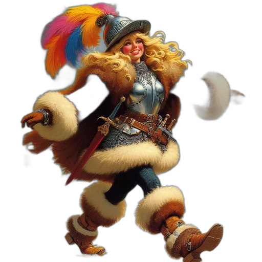 hat, staff, weapon, concept art transparent PNG cut-out