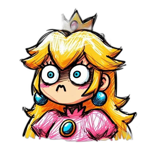 crown, dress, face, hair transparent PNG cut-out