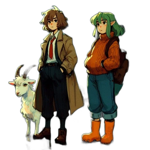 staff, jacket, concept art, pixel art transparent PNG cut-out