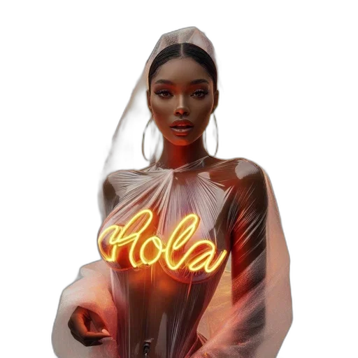 dress, jacket, jewelry, concept art transparent PNG cut-out