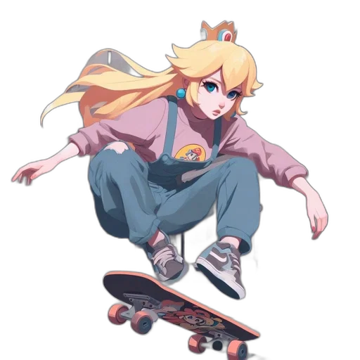jacket, weapon, staff, anime transparent PNG cut-out
