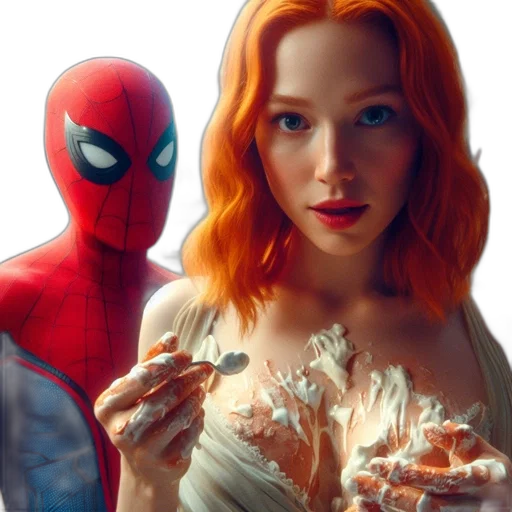 food, comic book art, concept art, photorealistic transparent PNG cut-out