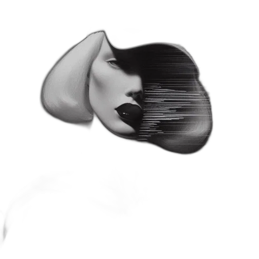 face, mask, hair, hat transparent PNG cut-out