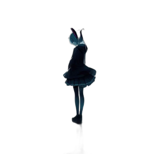 dress, hat, robot, creature transparent PNG cut-out