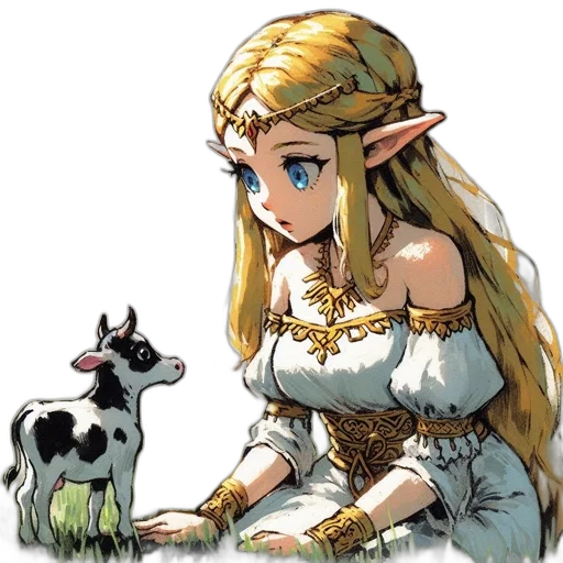animal, dress, dragon, crown transparent PNG cut-out