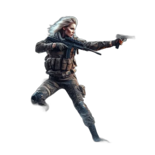 weapon, jacket, staff, concept art transparent PNG cut-out
