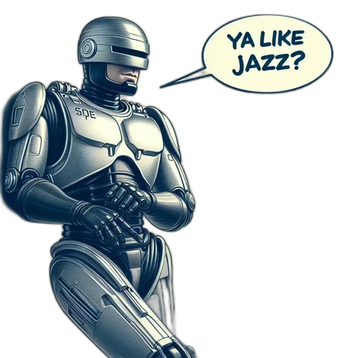 robot, comic book art, concept art, cyberpunk transparent PNG cut-out