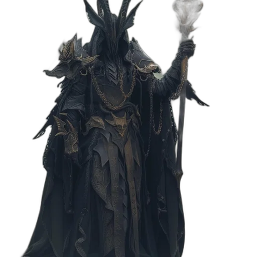 staff, mask, creature, dragon transparent PNG cut-out
