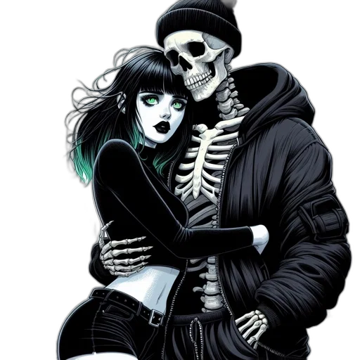 jacket, comic book art, concept art, fantasy art transparent PNG cut-out