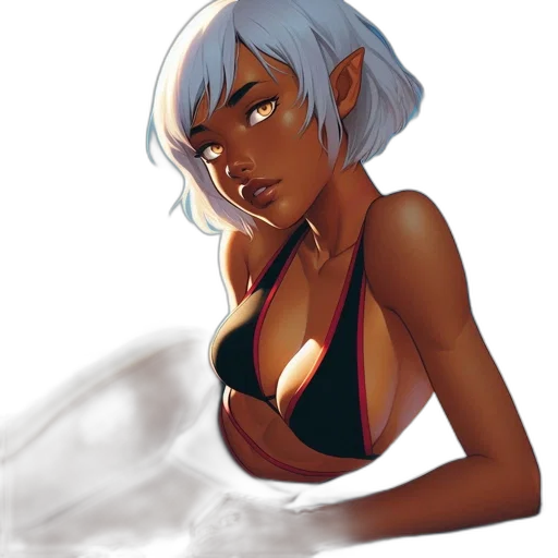 concept art, fantasy art, watercolor, comic book art transparent PNG cut-out