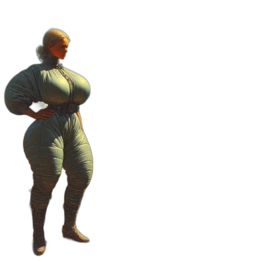 dress, jacket, creature, robot transparent PNG cut-out