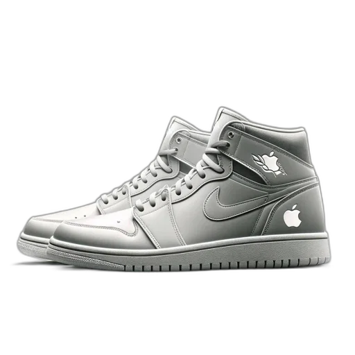 shoes, pair, predominantly, white transparent PNG cut-out