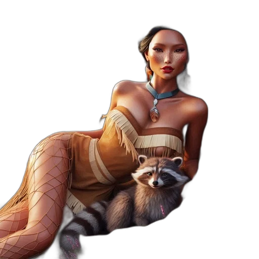animal, creature, dress, jewelry transparent PNG cut-out