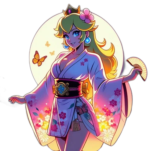 dress, staff, crown, concept art transparent PNG cut-out