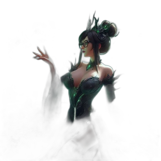 mask, dress, crown, staff transparent PNG cut-out
