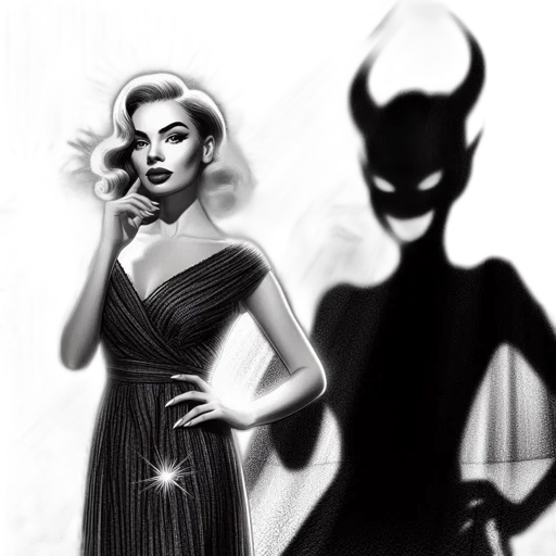 dress, mask, concept art, comic book art transparent PNG cut-out