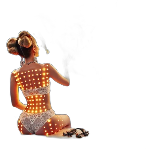dress, mask, jewelry, robot transparent PNG cut-out