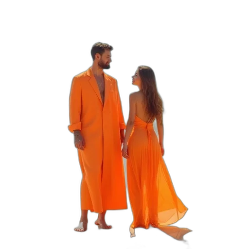 dress, jacket, concept art, 3d render transparent PNG cut-out