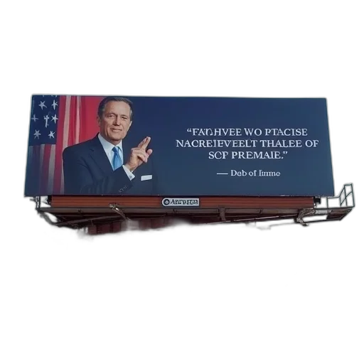 billboard, image, president, jimmy transparent PNG cut-out