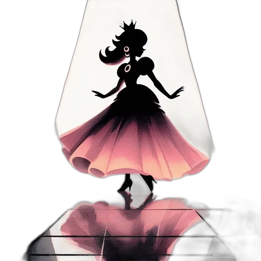 dress, crown, bottle, jewelry transparent PNG cut-out