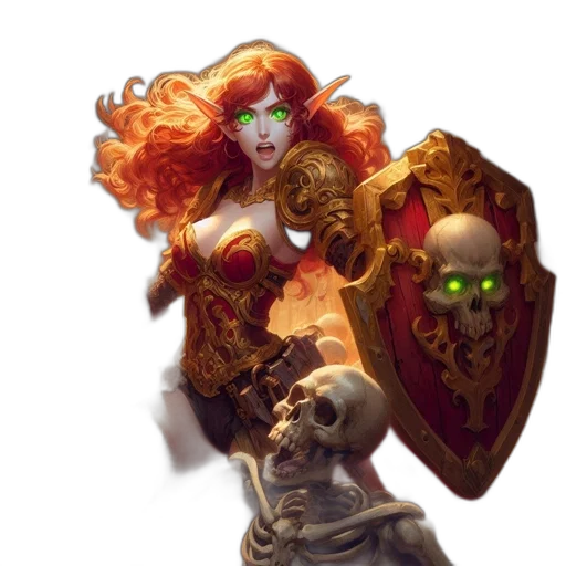 face, mask, staff, fantasy art transparent PNG cut-out