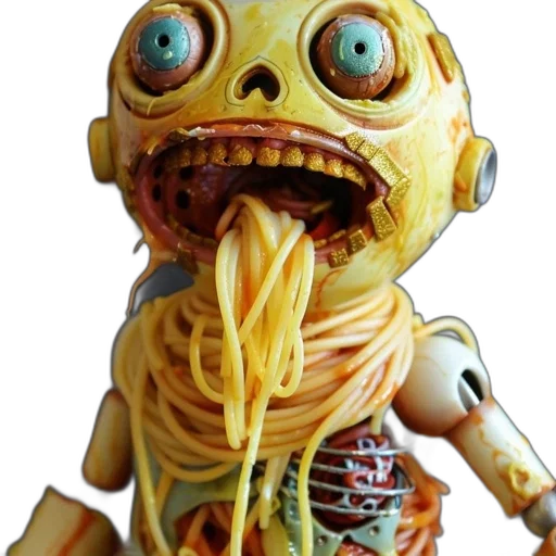 food, creature, robot, mask transparent PNG cut-out