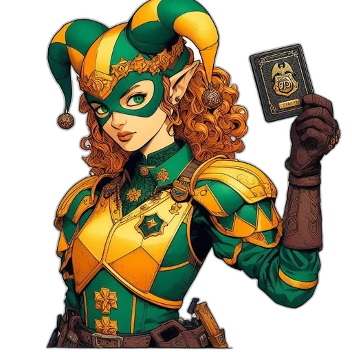 mask, comic book art, concept art, fantasy art transparent PNG cut-out