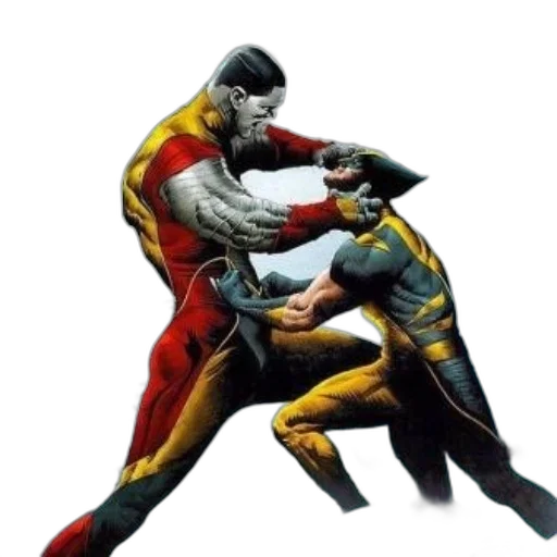 comic book art, concept art, red, dynamic transparent PNG cut-out