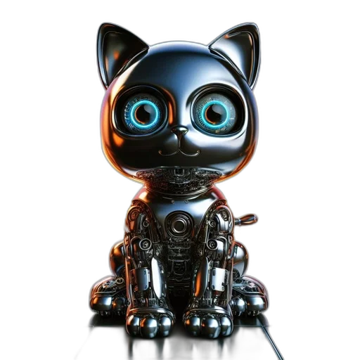 robot, cyberpunk, 3d render, concept art transparent PNG cut-out