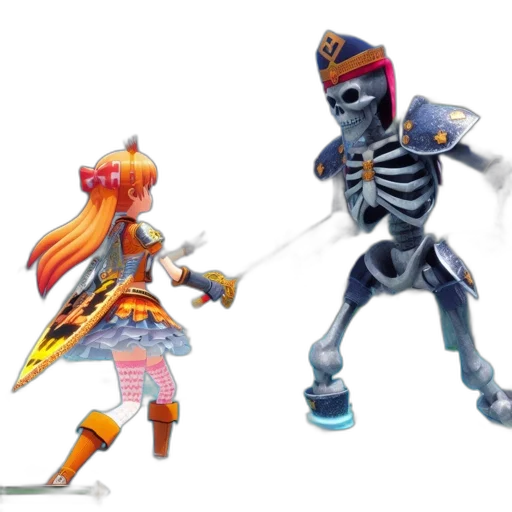 concept art, 3d render, anime, fantasy art transparent PNG cut-out