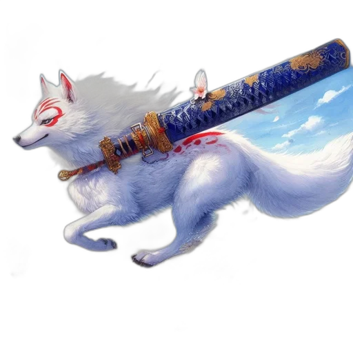 staff, sword, weapon, animal transparent PNG cut-out