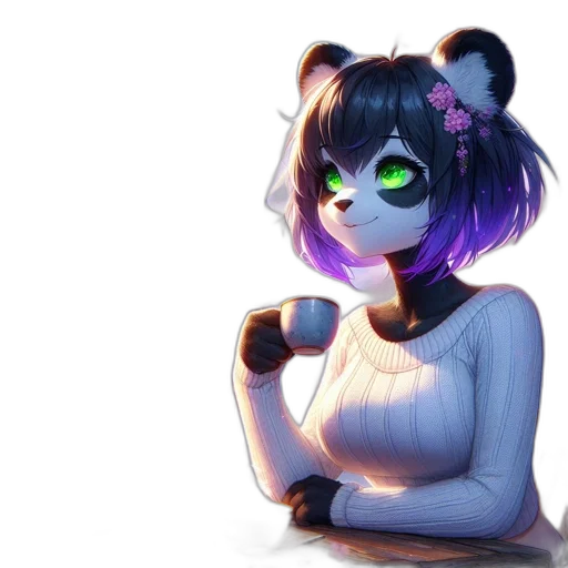 staff, face, robot, creature transparent PNG cut-out