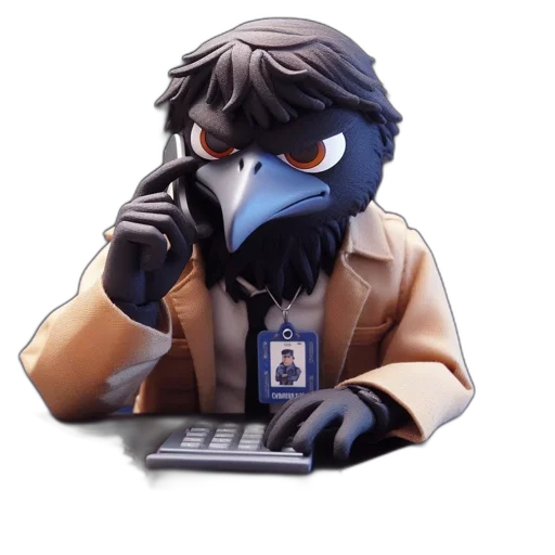 jacket, staff, animal, concept art transparent PNG cut-out