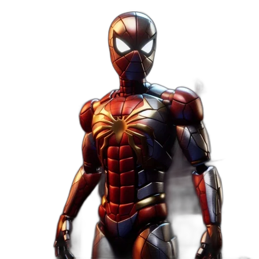 robot, concept art, comic book art, 3d render transparent PNG cut-out