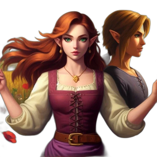 fantasy art, concept art, pixel art, photorealistic transparent PNG cut-out