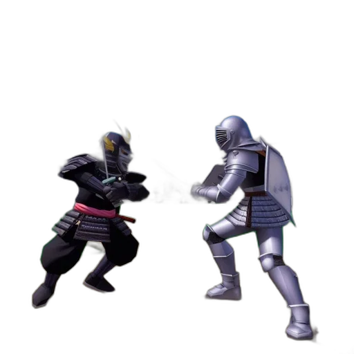 robot, sword, mask, concept art transparent PNG cut-out