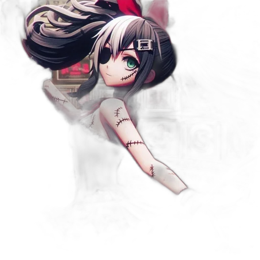 weapon, mask, staff, dress transparent PNG cut-out