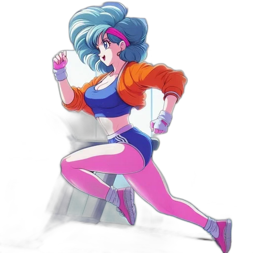 robot, jacket, vaporwave, concept art transparent PNG cut-out