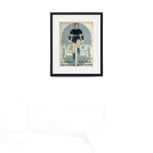 concept art, photorealistic, framed, vintage transparent PNG cut-out